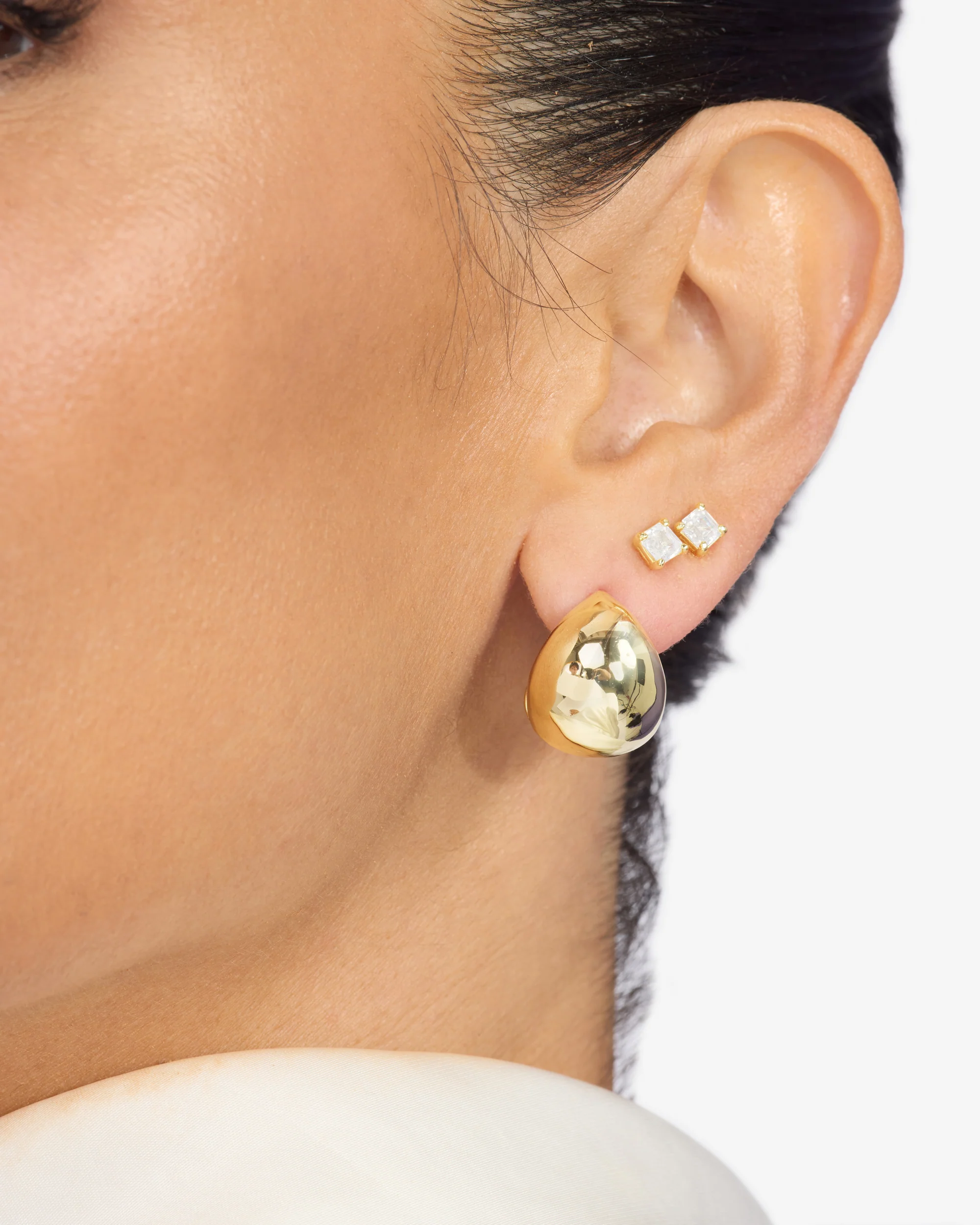Norah Earrings - Gold - Image 4