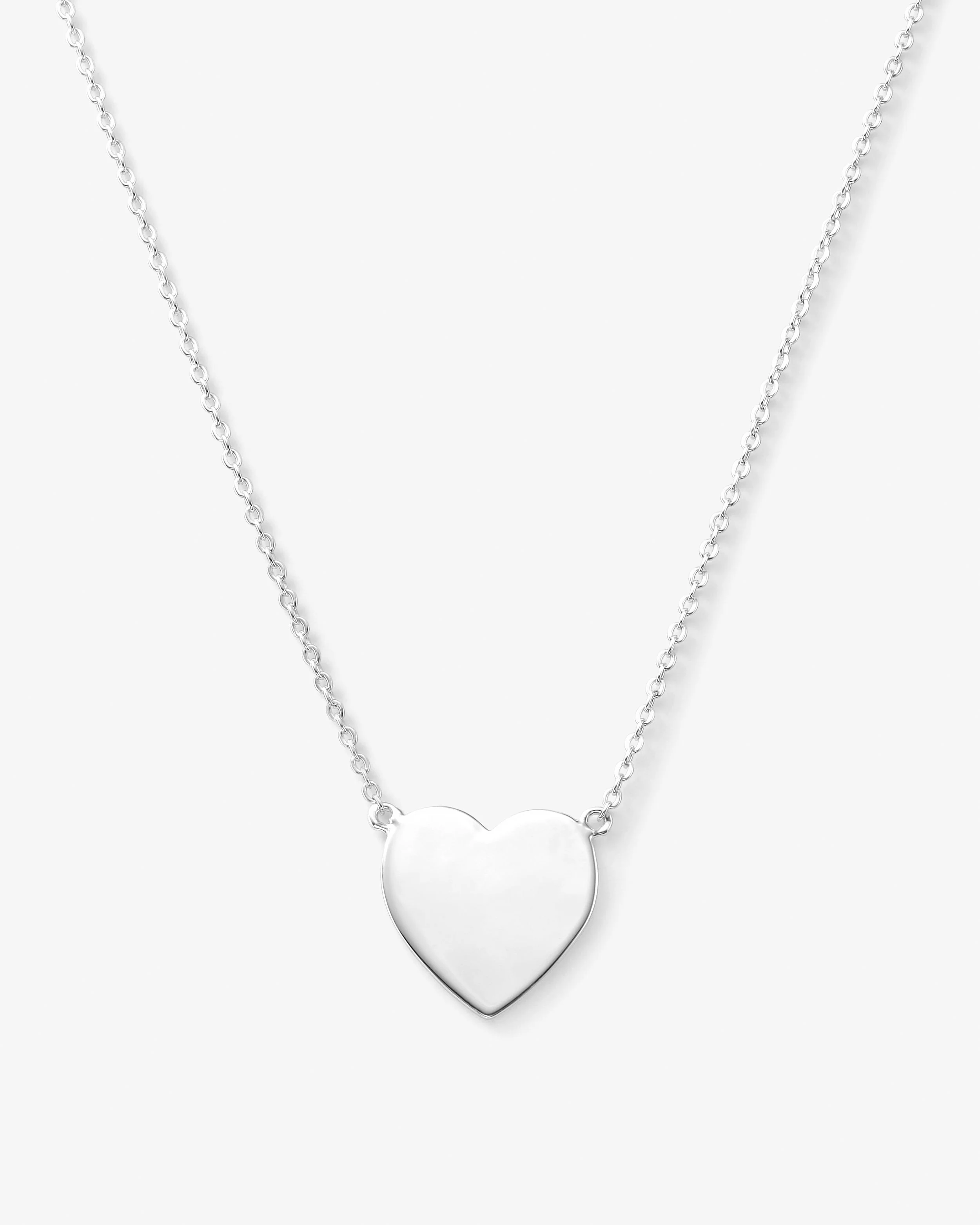 You Have My Heart Necklace - Silver